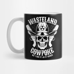 Wasteland Cowpoke Nuclear Fallout Ghoul Cowboy Skull Mug